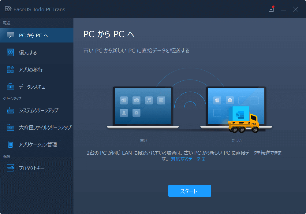 パソコン引越し – Todo PCTrans – ITサービス用 | EaseUS Todo Backup